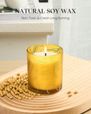M&amp;SENSE Vanilla Scented Candles, Vegan Soy Candles, Creamy Naturally Scented, 8.1oz 42 - Hour Slow Burning Time, Toxic Free Winter Relaxing Sleep Thanksgiving Christmas Fancy Gift for Home Decor - Homesidy.com