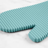 KITCHENAID Ribbed Soft Silicone Oven Mitt 2 - Pack Set, 7.5&34;x13&34;, Milkshake - Homesidy.com