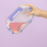 JoyJolt 24pc Borosilicate Glass Storage Containers with Lids | 12 Airtight/Freezer Safe Food Storage Containers for Pantry and Kitchen | Meal Prep Container for Lunch | Glass Tupperware Set - Homesidy.com