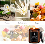 Vanilla Coconut Candle, Scented Candle for Home Soy Wax Candle, Aromatherapy Candle Gift for Women Men, 7oz - Homesidy.com