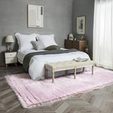Ashler Faux Fur Rug, Fluffy White Small Sheepskin Rug, Ultra Soft 2x3 Ft Mat, Machine Washable Shag Mats, Nursery Throw for Bed, Living, Kids Room - Homesidy.com