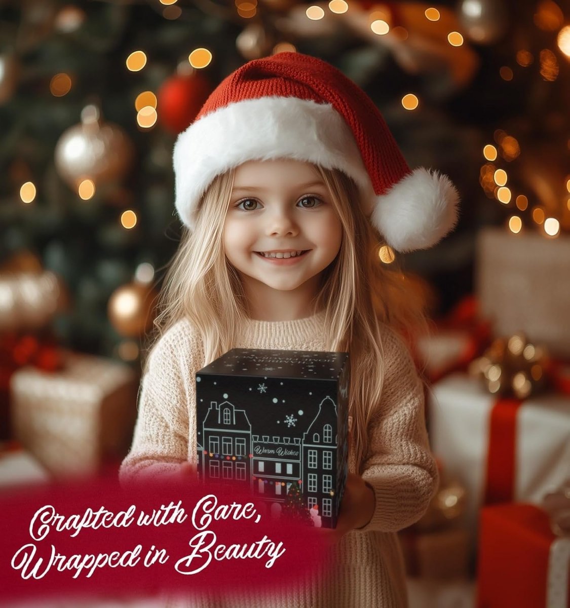 Merry Christmas Candles with Warmer LED, Christmas Decor Gifts Winter Candle with Pine Wood Spice Scents, Cypress Candle Over 40 Hours Burn Time, Home Decorations Indoor, 100% Soy Wax,White - Homesidy.com