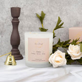 ava concept - Soy Candles with Crystals - Aromatherapy Scented Candle for Women - Lavender Vanilla Gift Set - Small Wax Melts - 3 Pack 3.5oz - Homesidy.com