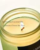M&amp;SENSE Eucalyptus &amp; Mint Soy Candles for Home Scented, 11.6oz 70 Hour Burn Aromatherapy Candle Gift for Stress Relief, Meditation, Yoga, Relaxing SPA, Reusable Jar for Men and Women - Homesidy.com