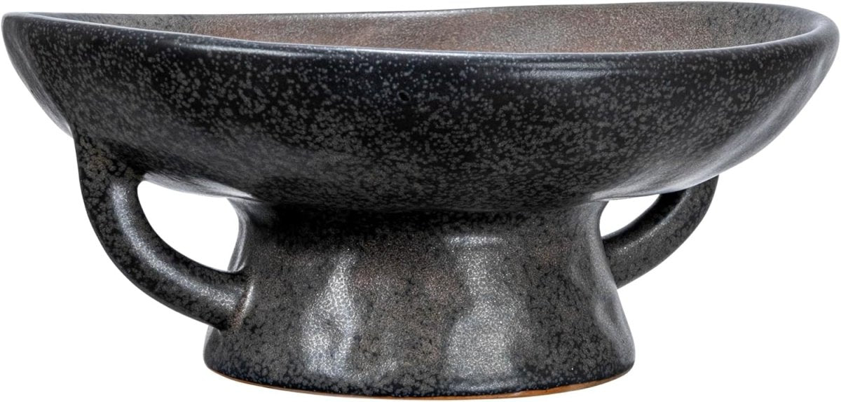 Creative Co - Op Stoneware Bowl w Reactive Glaze, White - Homesidy.com