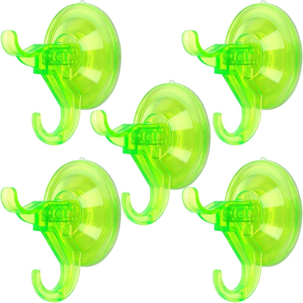 Antimbee 3 Pack Suction Cup Hooks, Clear Suction Cup Hanger, Removable Small Suction Cups for Shower, Bathroom, Glass, Door, Windows, Kitchen - Max Hanging up to 11 lbs on Smooth Surface - Homesidy.com