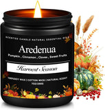 Christmas Candles - Christmas Spice Candle | 7 oz Soy Candles with Warm Cinnamon, Clove &amp; Nutmeg Aroma | Holiday Scented Candle, Cozy Winter Candle Gift for Men &amp; Women - Homesidy.com