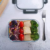 [8 - Pack,30 oz]Glass Meal Prep Containers,Glass Food Storage Containers,Airtight lunch Containers with Lids, Microwave, Oven, Freezer and Dishwasher - Homesidy.com