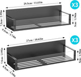 HuggieGems Metal 4 Pack Magnetic Spice Storage Rack Organizer for Refrigerator and Oven, Black Fridge Organizers and Storage - Homesidy.com