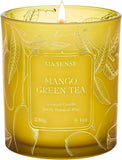 M&amp;SENSE Vanilla Scented Candles, Vegan Soy Candles, Creamy Naturally Scented, 8.1oz 42 - Hour Slow Burning Time, Toxic Free Winter Relaxing Sleep Thanksgiving Christmas Fancy Gift for Home Decor - Homesidy.com