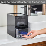Vtopmart 4 Pack Small Clear Stackable Storage Drawers,Acrylic Bathroom Makeup Organizer,Plastic Storage Bins For Vanity, Undersink, Kitchen Cabinets, Pantry, Home Organization - Homesidy.com