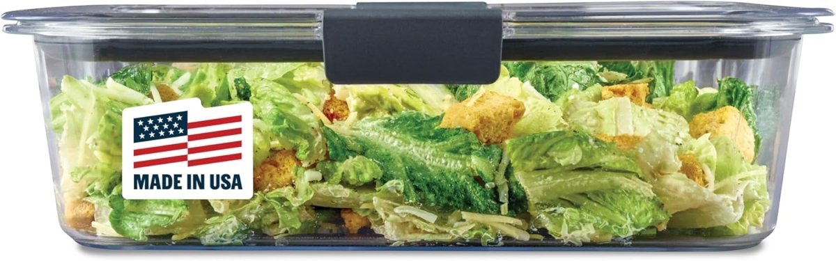 Rubbermaid Brilliance BPA - Free Airtight Food Storage Containers, 24 - Piece Set, Easy for Meal Prep, Lunch &amp; Leftovers - Homesidy.com
