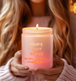 Merry Christmas Candles with Warmer LED, Christmas Decor Gifts Winter Candle with Pine Wood Spice Scents, Cypress Candle Over 40 Hours Burn Time, Home Decorations Indoor, 100% Soy Wax,White - Homesidy.com