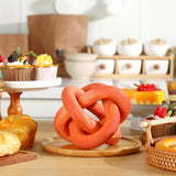 Yalikop 3 Link Wood Knot Decor - Hand Carved Coffee Table Decoration, Boho Chain Link Decor, Modern Shelf, Rustic Objects for Home Living Room Bedroom(White) - Homesidy.com