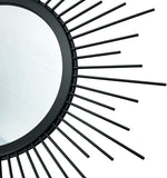 3 Pack Metal Mirrors for Wall Sunburst Wall Mirrors Home Décor Decorative Hanging Wall Art for Living Room Bedroom Entryway (Gold, Flower Sunburst) - Homesidy.com