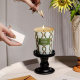 HomeLights Scented Candles for Women &amp; Men, 18oz Candle Jars Aromatherapy 4 - Wick Candle, Ideal for Rustic Modern Home Decor and Gifts, Blueberry Cheesecake - Homesidy.com