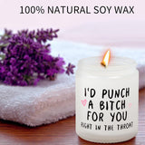 Niviy Gifts for Women, Christmas Scented Candle Stocking Stuffers, Valentines Galentines Day Gifts, Funny Candle for Women, Sister Christmas Gift for Sisters, Friend Cute Birthday Anniversary 7oz - Homesidy.com