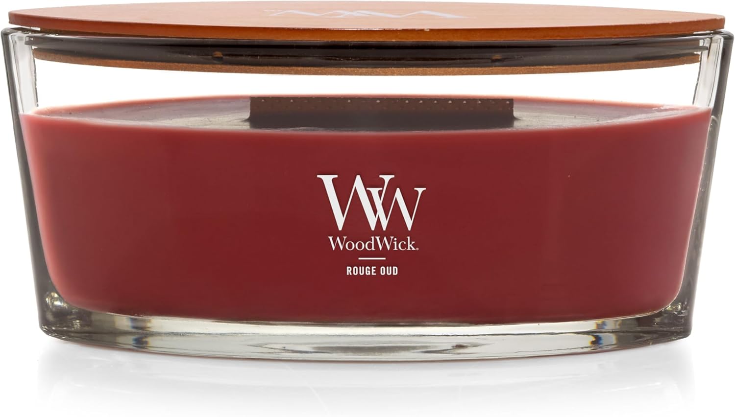 WoodWick Marine Amber Holiday Candle Gifts for Women and Men, 9.7 oz Precious Metals Collection with Crackling Wick - Homesidy.com