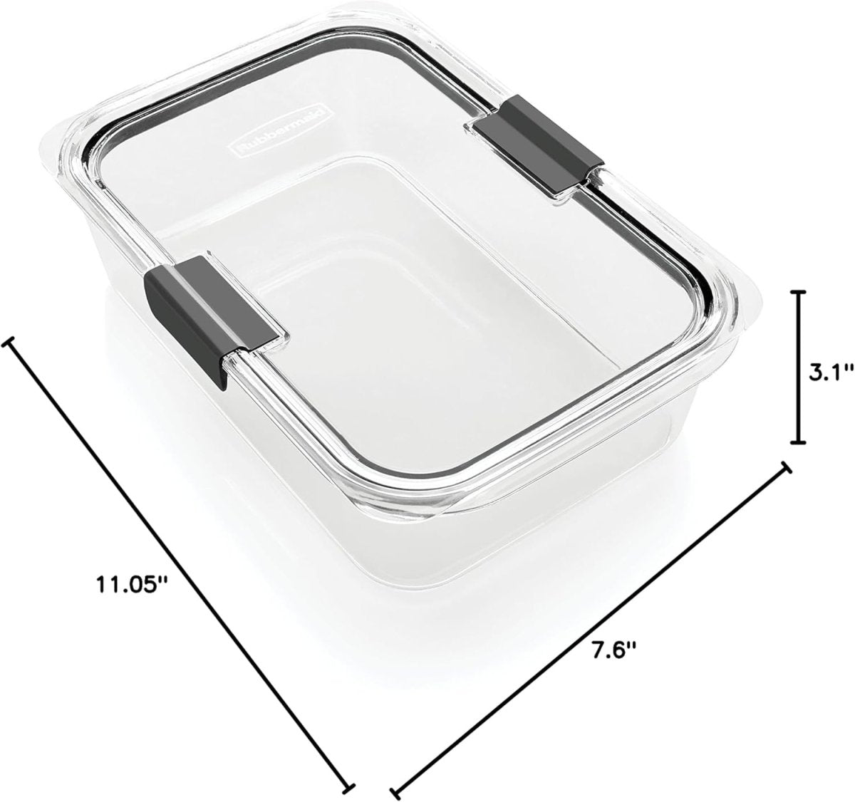 Rubbermaid Brilliance BPA - Free Airtight Food Storage Containers, 24 - Piece Set, Easy for Meal Prep, Lunch &amp; Leftovers - Homesidy.com