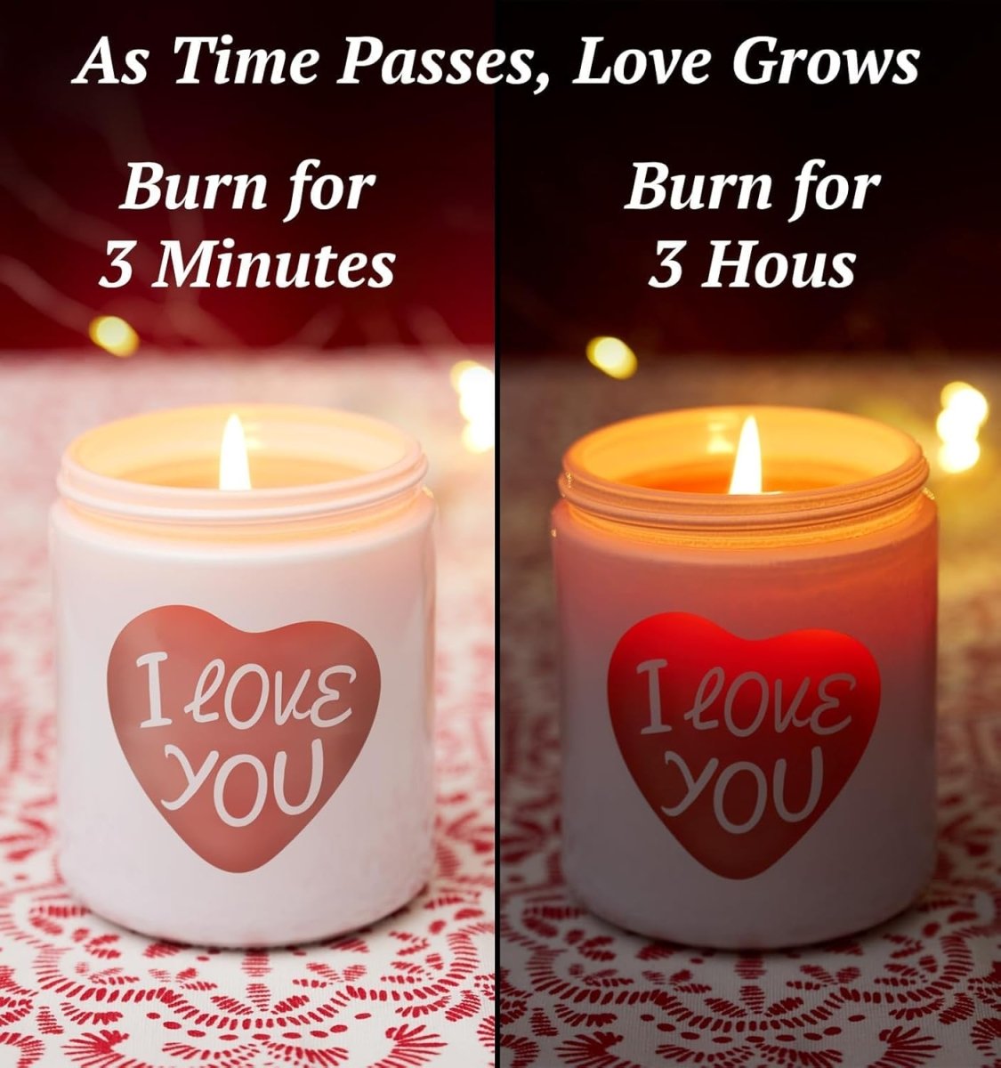 Merry Christmas Candles with Warmer LED, Christmas Decor Gifts Winter Candle with Pine Wood Spice Scents, Cypress Candle Over 40 Hours Burn Time, Home Decorations Indoor, 100% Soy Wax,White - Homesidy.com