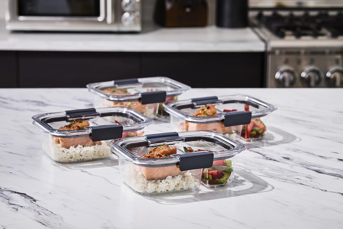Rubbermaid Brilliance BPA - Free Airtight Food Storage Containers, 24 - Piece Set, Easy for Meal Prep, Lunch &amp; Leftovers - Homesidy.com