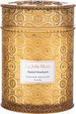 LA JOLIE MUSE Sahara Amber Candle – Bergamot, Clove &amp; Amber | 12 oz Large 2 - Wick Soy Wax Candle | 60 Hours Clean Burn | Gift - Ready for Hosts &amp; Gatherings | Elegant Home Décor - Homesidy.com