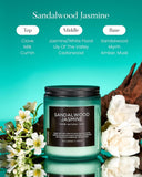M&amp;SENSE Eucalyptus &amp; Mint Soy Candles for Home Scented, 11.6oz 70 Hour Burn Aromatherapy Candle Gift for Stress Relief, Meditation, Yoga, Relaxing SPA, Reusable Jar for Men and Women - Homesidy.com