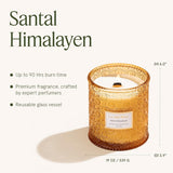 LA JOLIE MUSE Sahara Amber Candle – Bergamot, Clove &amp; Amber | 12 oz Large 2 - Wick Soy Wax Candle | 60 Hours Clean Burn | Gift - Ready for Hosts &amp; Gatherings | Elegant Home Décor - Homesidy.com
