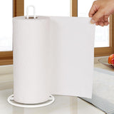 Paper Towel Holder Countertop, OBODING, Kitchen Paper Towel Stand Holder for Kitchen Organization and Storage, Paper Towel Holders for Standard and Large Size Rolls (Black) - Homesidy.com