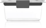 Rubbermaid Brilliance BPA - Free Airtight Food Storage Containers, 24 - Piece Set, Easy for Meal Prep, Lunch &amp; Leftovers - Homesidy.com
