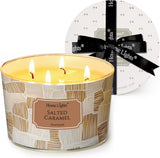 HomeLights Scented Candles for Women &amp; Men, 18oz Candle Jars Aromatherapy 4 - Wick Candle, Ideal for Rustic Modern Home Decor and Gifts, Blueberry Cheesecake - Homesidy.com