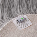Ashler Faux Fur Rug, Fluffy White Small Sheepskin Rug, Ultra Soft 2x3 Ft Mat, Machine Washable Shag Mats, Nursery Throw for Bed, Living, Kids Room - Homesidy.com