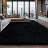 Shag Area Rugs for Bedroom Living Room,4X6 Ultra Soft Fluffy Area Rugs for Dorm, Indoor Carpet Nursery Rugs for Kids Girls Room Home Decor,Pink - Homesidy.com