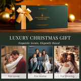 Balsam Cedar Candle, 10oz Soy Scented Candle for Home, Christmas Birthday &amp; Holiday Gifts for Women &amp; Men, Long Lasting 50 Hour Clean Non - Toxic Burn, Elegant Winter &amp; Christmas Festive Home Decor - Homesidy.com