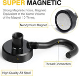 DIYMAG Magnetic Hooks, 30lbs Magnet Hook 2025 Cruise Cabin Ship Essentials Heavy Duty Strong Magnets Refrigerator Fridge Hanging for Classroom Beach Vacation Kitchen Grills Home 20 Pack (Silver) - Homesidy.com