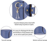 Vlando Travel Jewelry Case for Women, Travel Essential, Travel Must Haves Jewelry Travel Organizer for Girls, Christmas Gifts for Travelers Couples Mom Friends - Black - Homesidy.com