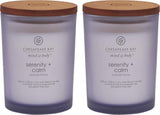 Chesapeake Bay Candle Mind &amp; Body 3 - Wick Coffee Table Jar Candle, Nourish Renew (Coconut &amp; Sandalwood) - Homesidy.com