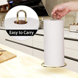 Paper Towel Holder Countertop, OBODING, Kitchen Paper Towel Stand Holder for Kitchen Organization and Storage, Paper Towel Holders for Standard and Large Size Rolls (Black) - Homesidy.com