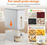 Lifewit Rice Dispenser 25 Lbs(11.3kg), Rice Storage Container Sealed Moisture Proof with Measuring Cup for Kitchen Pantry Household, BPA - Free, 1 Pack - Homesidy.com