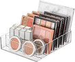 WECHENG Makeup Organizer for Eyeshadow Palette and Lipstick Organizer, 7 Section Divided Makeup Palette Organizer for Vanity Drawer Countertop Modern Cosmetics Storage(7.48&34; x 6.22&34; x 1.77&34;) - Homesidy.com