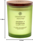Chesapeake Bay Candle Mind &amp; Body 3 - Wick Coffee Table Jar Candle, Nourish Renew (Coconut &amp; Sandalwood) - Homesidy.com