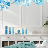 Threlaco 6 Pcs Pillar Candles Modern Aesthetic Ribbed Decorative Candle Set Cute Soy Wax Scented Ribbed Decor for Home(White,2.36 - 6.89 Inch) - Homesidy.com