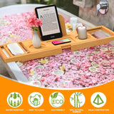 Banlilu Bathtub Tray - Bath Tray Expandable - Bath Tub Tray Table for Bathtub, Ajustable Size, Fits Most Tubs - Homesidy.com