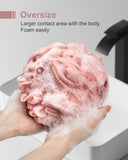 MTDLYICE Loofah Sponge, XXL Large Loofah 100g 4 Pack, Bath Sponge Soft Mesh Shower Loofah for Men, Body Scrub, Shower Pouf Bath Accessories, for Body Wash, Soap (Blue Gray) - Homesidy.com