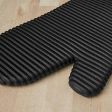KITCHENAID Ribbed Soft Silicone Oven Mitt 2 - Pack Set, 7.5&34;x13&34;, Milkshake - Homesidy.com