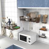 NESOMI Shower Caddy Adhesive Shower Organizer 7 - Pack, Rustproof Stainless Steel Bathroom Shelves, Large Capacity No - Drill Rack Storage Accessories with Soap Dish Toothbrush Holder &amp;24 Hooks Home Decor - Homesidy.com