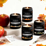 Christmas Candles - Christmas Spice Candle | 7 oz Soy Candles with Warm Cinnamon, Clove &amp; Nutmeg Aroma | Holiday Scented Candle, Cozy Winter Candle Gift for Men &amp; Women - Homesidy.com