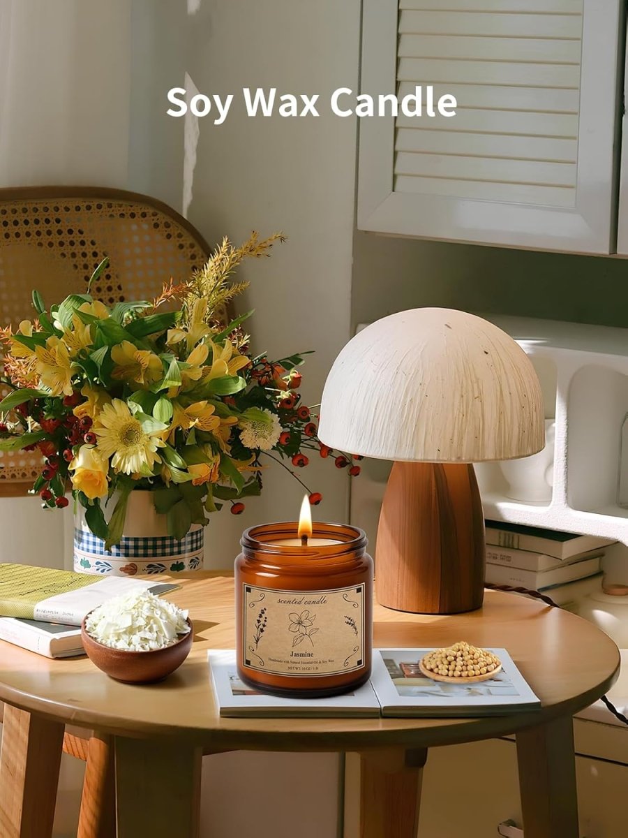 Candles for Home Scented, 16oz Large Soy Wax Lavender Scented Candle, 100 Hour Burn Time, Aromatherapy Candle, Ideal for Christmas, Anniversary, Birthday Gift - Homesidy.com