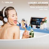 Premium Bathtub Tray Caddy, Expandable Bath Tray, Unique House Warming Gifts, New Home, Anniversary and Wedding Gifts for Couple, Bridal Shower Gift for Women - Homesidy.com