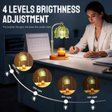 GEEZO Fragrance Candle Warmer Lamp，Electric Candle Warmer with Timer &amp; Dimmer，Mom Christmas Birthday Gifts for Women, House Warming Gifts New Home Bedroom Decor - Homesidy.com